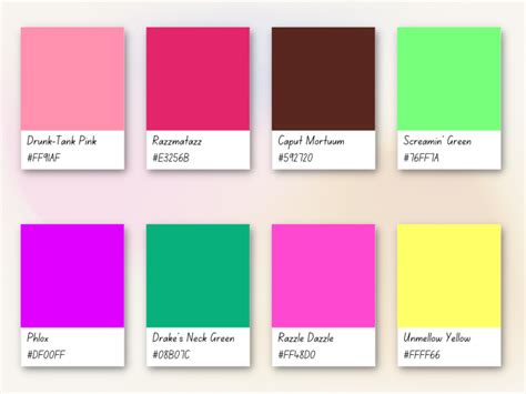 funny color names|480 Unique Color Names to Add to Your Color .